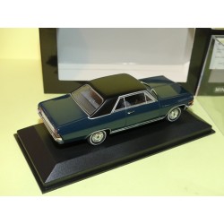 OPEL DIPLOMAT V8 COUPE 1965 Bleu Dark blue MINICHAMPS 1:43