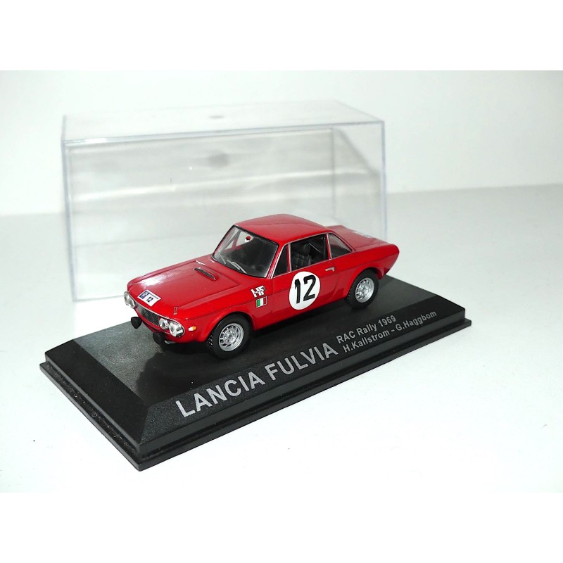 LANCIA FULVIA RALLYE RAC 1969 KALLSTROM ALTAYA 1:43 Arrivée 1er