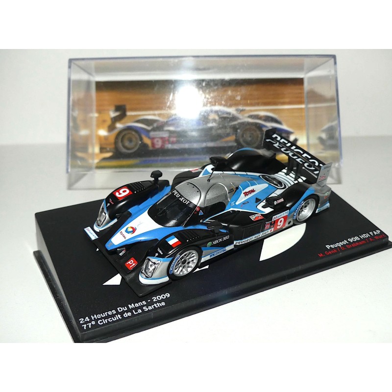 PEUGEOT 908 HDi FAP N°9 LE MANS 2009 ALTAYA 1:43 Arrivée 1er