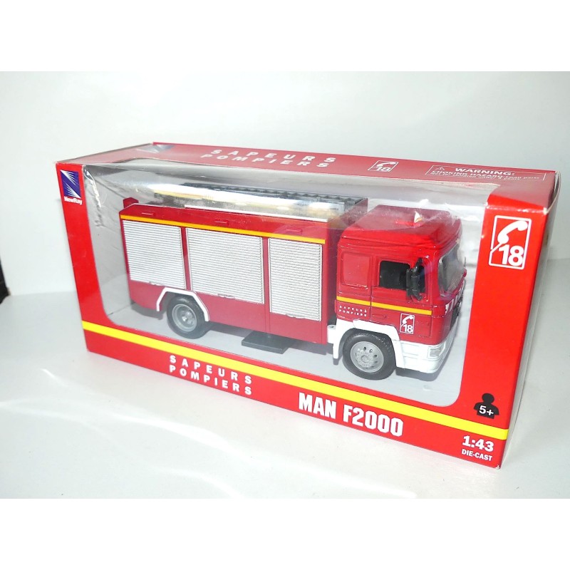 CAMION MAN F2000 SAPEURS POMPIERS NEW RAY 1:43 of reference