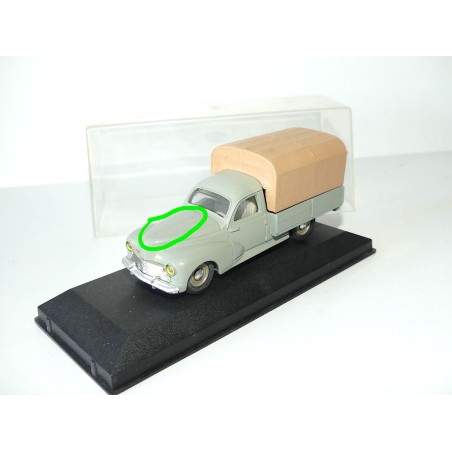 PEUGEOT 203 PICK UP BACHÉ Gris LEADER 1:43 imperfection