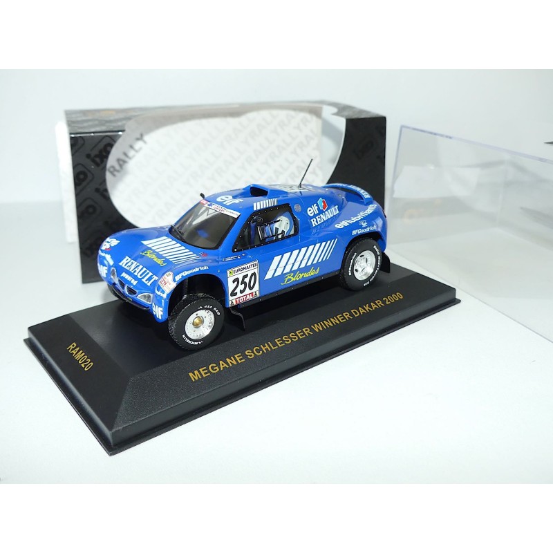 RENAULT MEGANE SCHLESSER RALLYE A DAKAR 2000 IXO RAM020 1:43 1er
