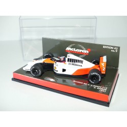 McLAREN MERCEDES MP4-6 GP 1991 G. BERGER MINICHAMPS 1:43