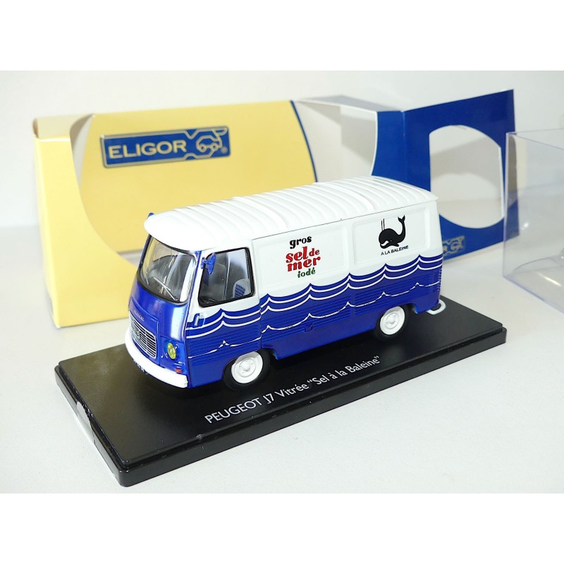 PEUGEOT J7 VITRÉE SEL À LA BALEINE ELIGOR 1:43