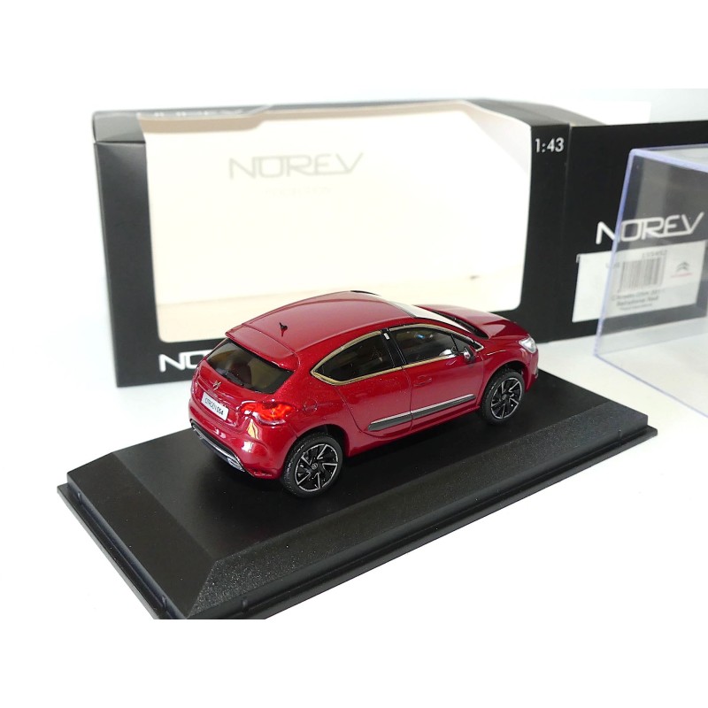 CITROEN DS4 Phase 1 2011 Rouge Babylone NOREV 1:43 de reference 155452