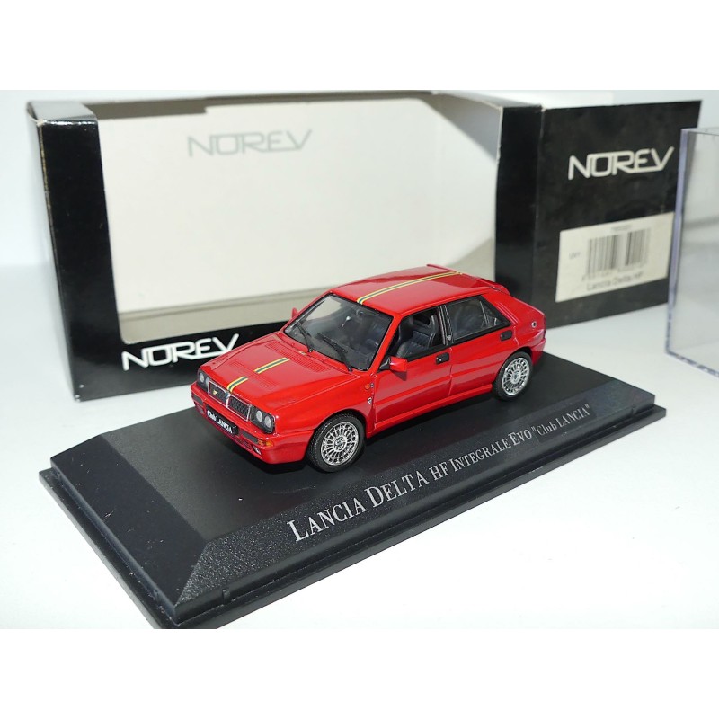 LANCIA DELTA HF INTEGRALE EVO "CLUB LANCIA" Rouge NOREV 1:43