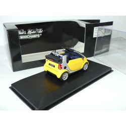 SMART CABRIOLET 2000  Jaune MINICHAMPS 1:43