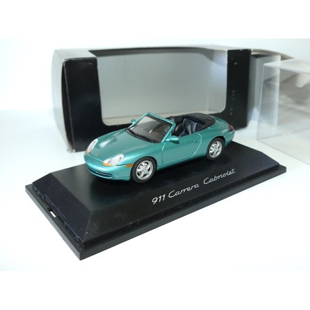 PORSCHE 911 CARRERA CABRIOLET 996 Vert SCHUCO 1:43