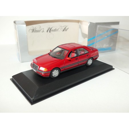 MERCEDES CLASSE C 180 ESPRIT Rouge MINICHAMPS 1:43