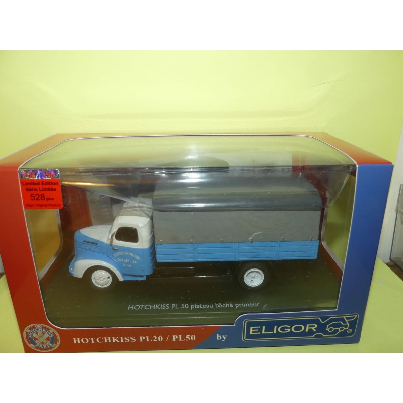 HOTCHKISS PL 50 Plateau Baché Primeur ELIGOR 1:43