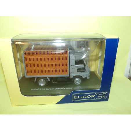 SINPAR MINI CAMION PLATEAU BRASSEUR ELIGOR 1:43