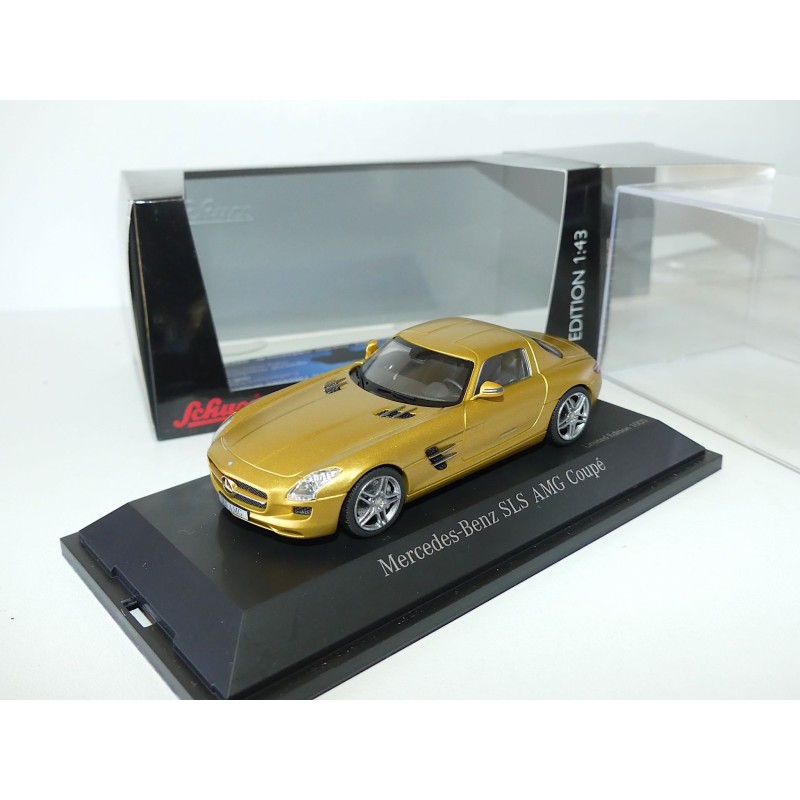 MERCEDES SLS AMG Coupé C197 Or SCHUCO 1:43