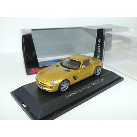 MERCEDES SLS AMG Coupé C197 Or SCHUCO 1:43