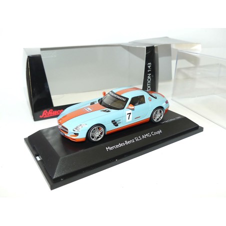 MERCEDES SLS AMG COUPE GULF SCHUCO 1:43