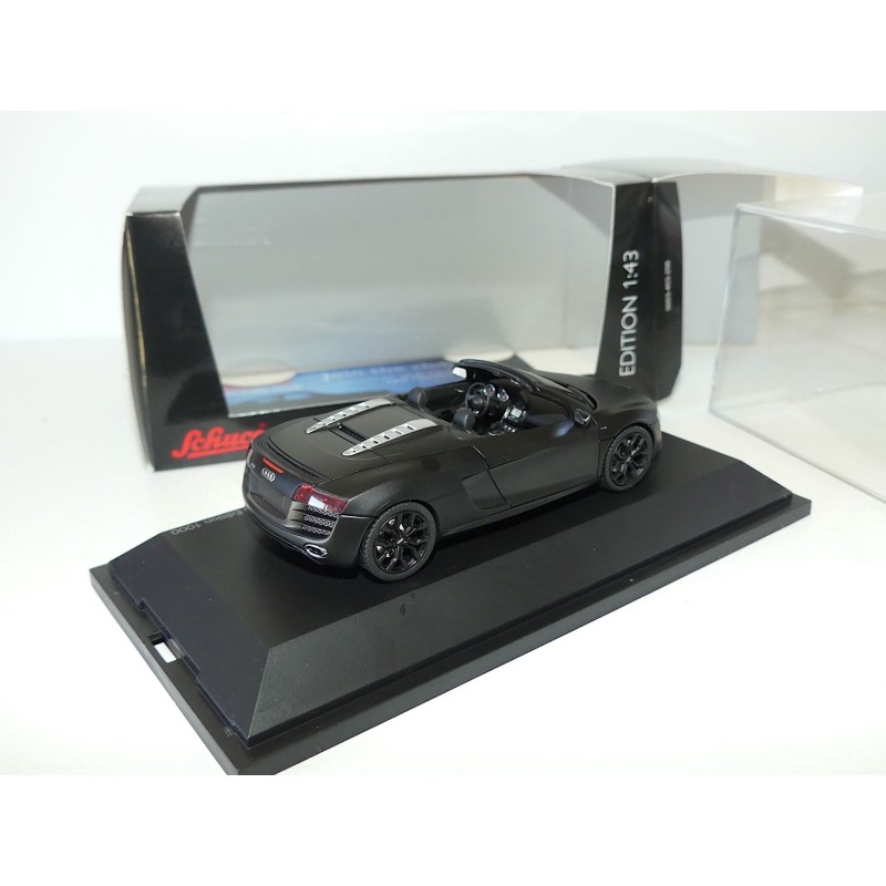 AUDI R8 SPYDER CONCEPT BLACK Noir Matt SCHUCO 1:43 of reference 450