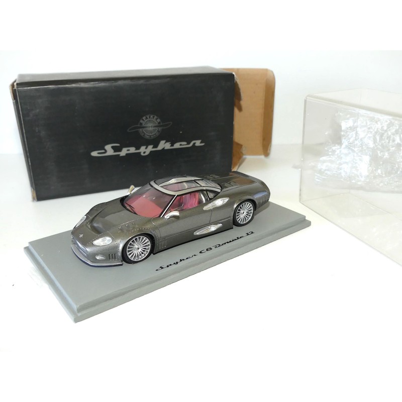 SPYKER C8 DOUBLE 12 S Gris SPARK REPSPY03 1:43