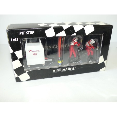 PANASONIC TOYOTA RACING REFUELLER SET 02 MINICHAMPS 1:43