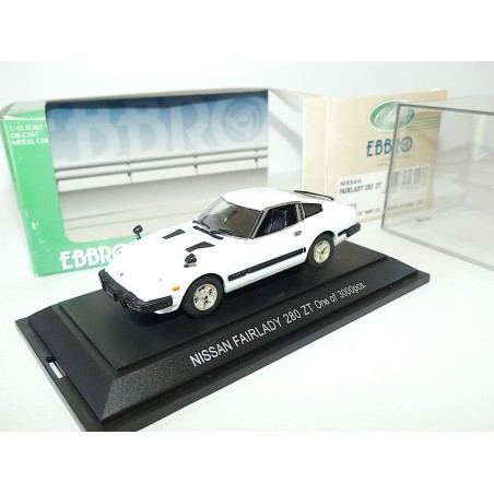 NISSAN FAIRLADY 280 ZT Blanc EBBRO 247 1:43