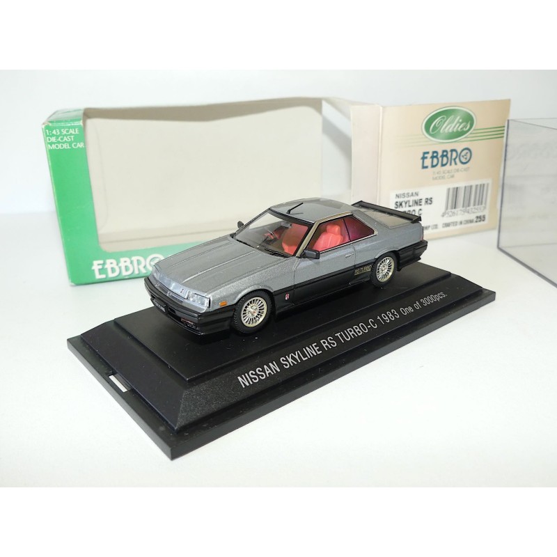 NISSAN SKYLINE RS TURBO C Gris EBBRO 255 1:43