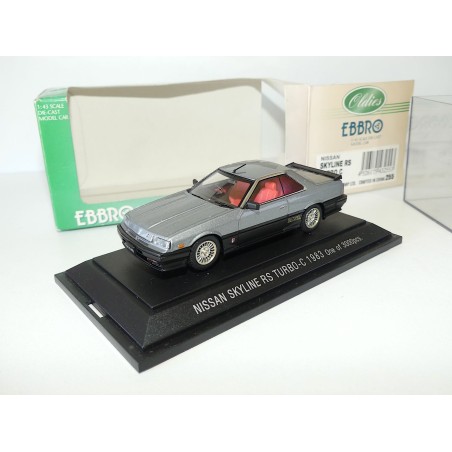 NISSAN SKYLINE RS TURBO C Gris EBBRO 255 1:43