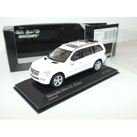 MERCEDES CLASSE GL Blanc MINICHAMPS 1:43