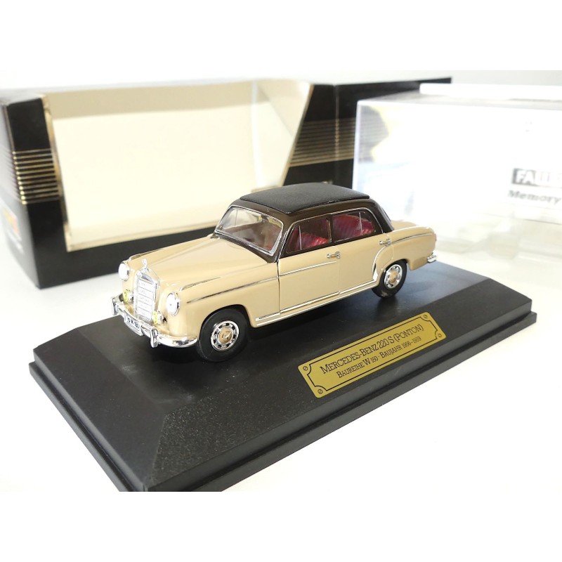 MERCEDES 220 S (ponton) W180 1956-1959 Beige FALLER 4326 1:43