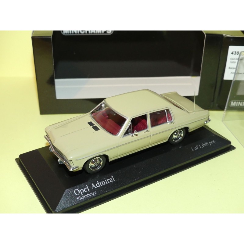 OPEL ADMIRAL 1959 Beige Sierra beige MINICHAMPS 1:43