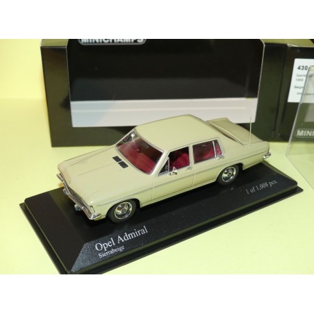 OPEL ADMIRAL 1959 Beige Sierra beige MINICHAMPS 1:43