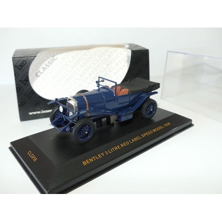 BENTLEY 3 LITRE RED LABEL SPEED MODEL IXO CLC016 1:43