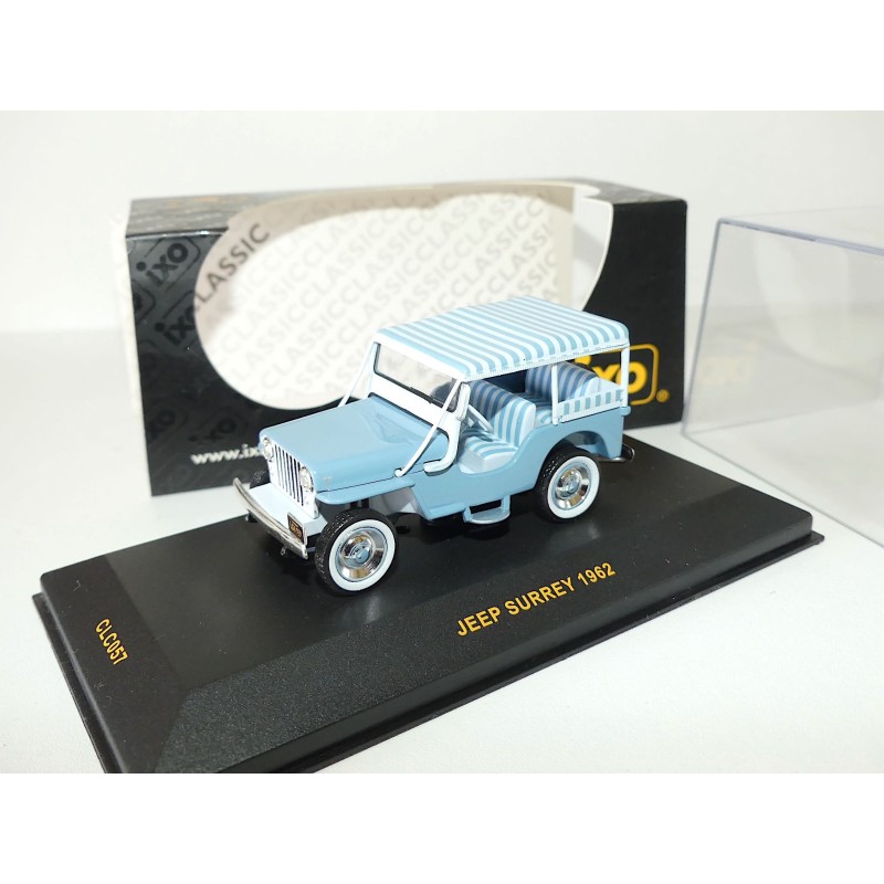 JEEP SURREY 1962 Bleu IXO CLC057 1:43