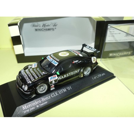 MERCEDES CLK NÂ°6 DTM 2001 M. FAESSLER MINICHAMPS 1:43
