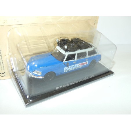 CITROEN ID 21 BREAK ASSISTANCE DE RALLYE 1970 UNIVERSAL HOBBIES 1:43 blister