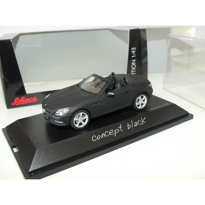 MERCEDES SLK R172 CONCEPT BLACK Noir Mat SCHUCO