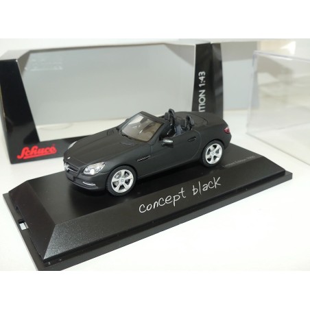 MERCEDES SLK R172 CONCEPT BLACK Noir Mat SCHUCO 1:43