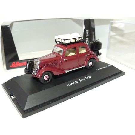 MERCEDES 170 V HOLZVERGAZER Bordeaux SCHUCO 1:43