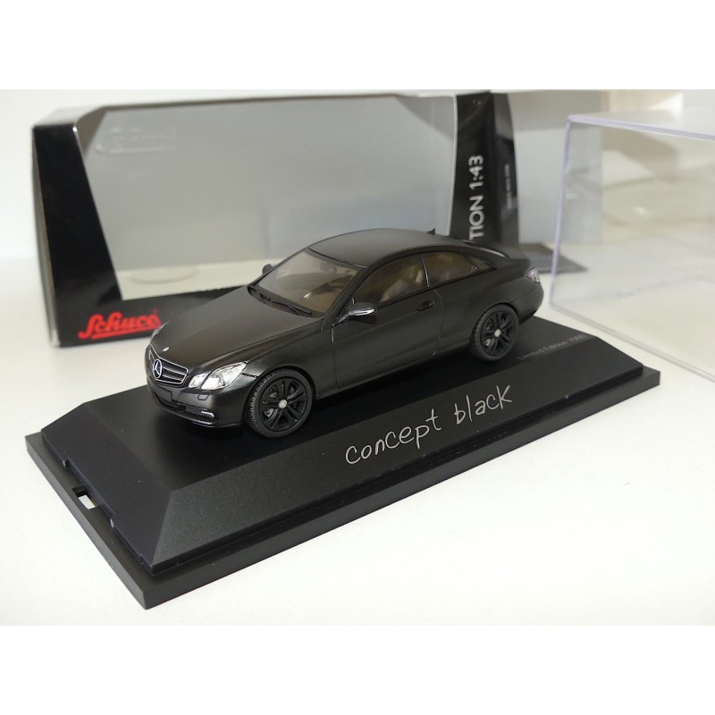 MERCEDES CLASSE E COUPE W212 CONCEPT BLACK Noir Mat SCHUCO 1:43