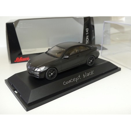 MERCEDES CLASSE E COUPE W212 CONCEPT BLACK Noir Mat SCHUCO 1:43