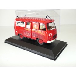 PEUGEOT J7 POMPIERS AMBULANCE MARNAZ Hte SAVOIE KIT Monté MMB 1:43 imperfection