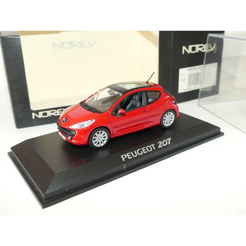 PEUGEOT 207 FELINE 3 Portes 2006 Rouge NOREV  1:43