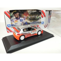 PEUGEOT 206 WRC RALLYE D'ALSACE 2005 BERNARDINI NOREV 1:43 1er