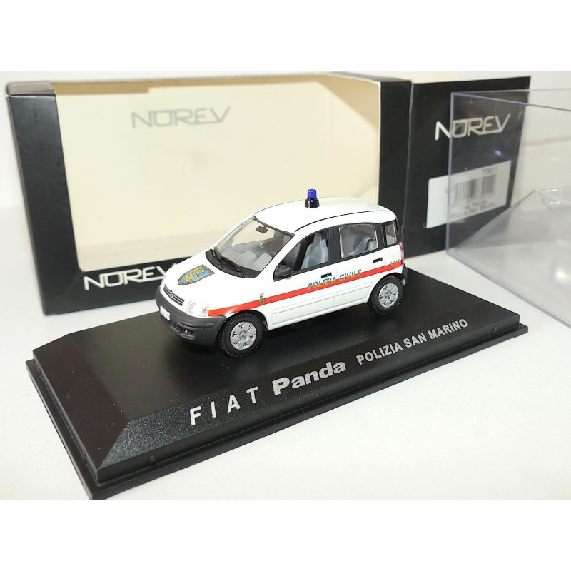 FIAT PANDA POLIZIA San Marino NOREV 1:43