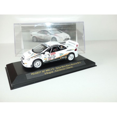 PEUGEOT 307 WRC RALLYE MONT BLANC MORZINE 2013 BUGNET kit sur base ALTAYA 1:43