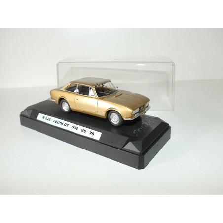 PEUGEOT 504 COUPE V6 1975 Bronze PROVENCE MOULAGE 1:43 imperfection