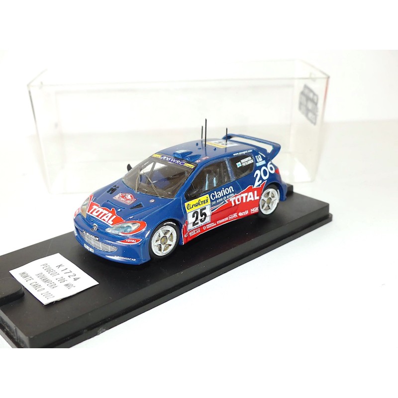 PEUGEOT 206 WRC RALLYE MONTE CARLO 2002 ROVENPERA Kit Monté résine 1:43