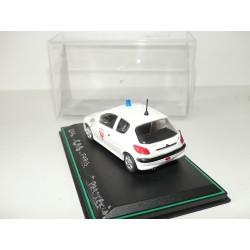 PEUGEOT 206 CRS DE PARIS PARADCAR 1:43