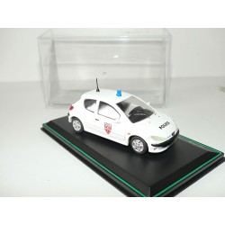 PEUGEOT 206 CRS DE PARIS PARADCAR 1:43