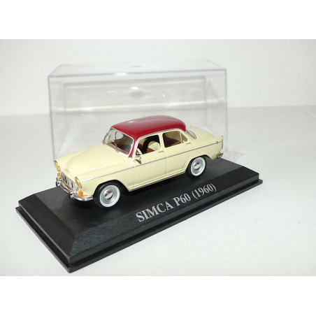 SIMCA P60 1960 Crème et Bordeaux ALTAYA 1:43