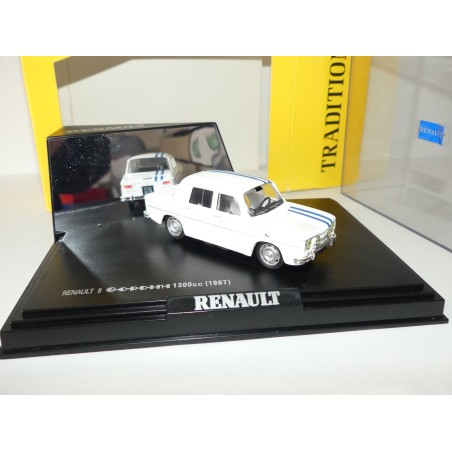 RENAULT 8 GORDINI 1300cc 1967 Blanc NOREV 1:43
