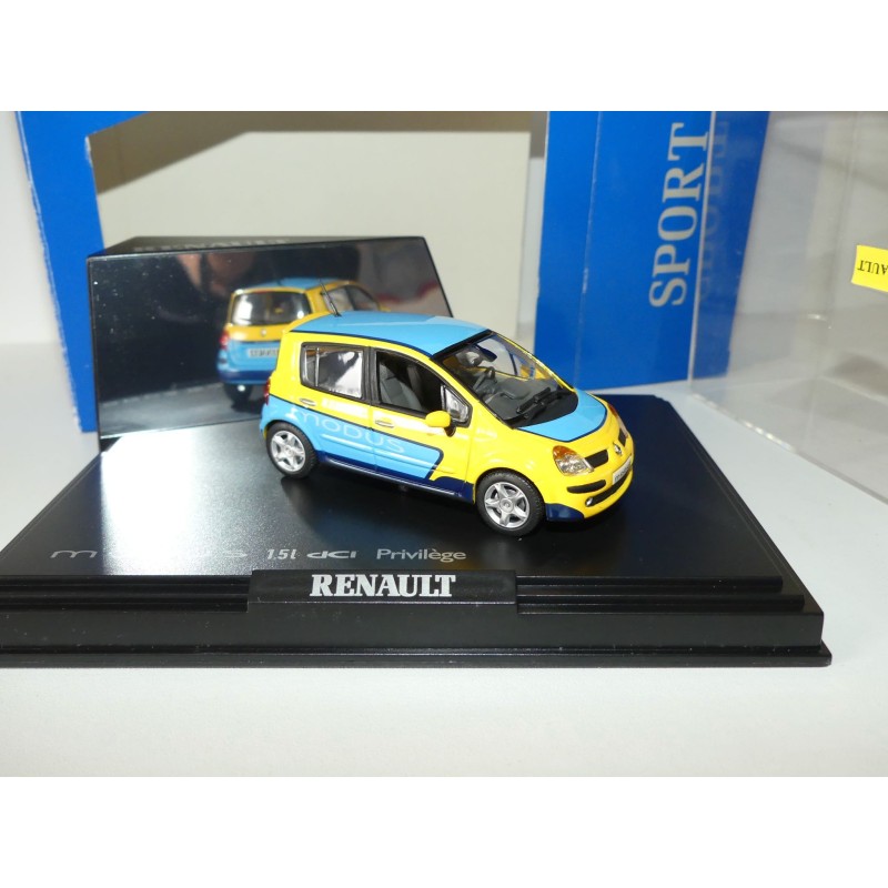 RENAULT MODUS 1.5 DCi 2004 RUNNING SHOW CAR LYON NOREV 1:43
