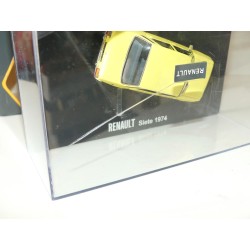 RENAULT SIETE 1974 Jaune NOREV 1:43